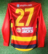 Load image into Gallery viewer, 2023 Adelaide Crows SANFL Red Long Sleeve Guernseys