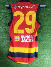 Load image into Gallery viewer, 2024 Adelaide Crows RED SANFL Guernseys (Short Sleeve)