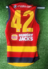 Load image into Gallery viewer, 2024 Adelaide Crows RED SANFL Guernseys (Short Sleeve)