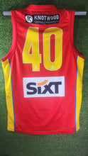 Load image into Gallery viewer, Gold Coast Suns 2024 VFL Home (Red) Guernsey