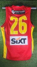Load image into Gallery viewer, Gold Coast Suns 2024 VFL Home (Red) Guernsey