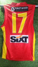 Load image into Gallery viewer, Gold Coast Suns 2023 Home Guernsey (Host Plus on Front)