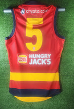 Load image into Gallery viewer, 2024 Adelaide Crows RED SANFL Guernseys (Short Sleeve)