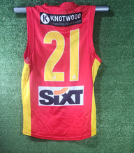 Load image into Gallery viewer, Gold Coast Suns 2023 VFL (RED) Home Guernsey