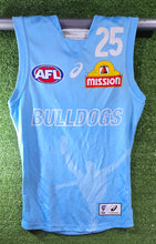 Load image into Gallery viewer, Western Bulldogs Training Guernsey (2020) - Blue & Black (AFL)