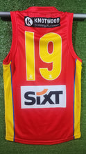 Load image into Gallery viewer, Gold Coast Suns 2024 VFL Home (Red) Guernsey