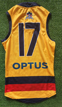 Load image into Gallery viewer, 2021 Adelaide Crows SANFL YELLOW Player Issue Guernsey