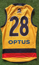 Load image into Gallery viewer, 2021 Adelaide Crows SANFL YELLOW Player Issue Guernsey