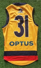 Load image into Gallery viewer, 2021 Adelaide Crows SANFL YELLOW Player Issue Guernsey