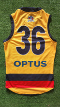 Load image into Gallery viewer, 2021 Adelaide Crows SANFL YELLOW Player Issue Guernsey