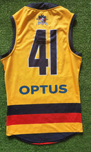 Load image into Gallery viewer, 2021 Adelaide Crows SANFL YELLOW Player Issue Guernsey
