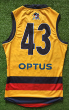 Load image into Gallery viewer, 2021 Adelaide Crows SANFL YELLOW Player Issue Guernsey