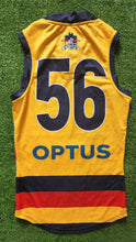 Load image into Gallery viewer, 2021 Adelaide Crows SANFL YELLOW Player Issue Guernsey