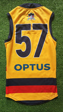 Load image into Gallery viewer, 2021 Adelaide Crows SANFL YELLOW Player Issue Guernsey