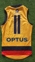 Load image into Gallery viewer, 2021 Adelaide Crows SANFL YELLOW Player Issue Guernsey