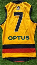 Load image into Gallery viewer, 2021 Adelaide Crows SANFL YELLOW Player Issue Guernsey