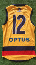 Load image into Gallery viewer, 2021 Adelaide Crows SANFL YELLOW Player Issue Guernsey