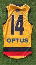 Load image into Gallery viewer, 2021 Adelaide Crows SANFL YELLOW Player Issue Guernsey