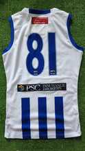 Load image into Gallery viewer, 2019 North Melbourne Kangaroos VFL CLASH Player Issue Guernsey