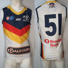Load image into Gallery viewer, 2019 Adelaide Crows SANFL HOME Player Issue Guernsey