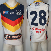 Load image into Gallery viewer, 2019 Adelaide Crows SANFL HOME Player Issue Guernsey