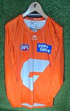 Load image into Gallery viewer, 2025 GWS Giants Away (Orange) Guernsey
