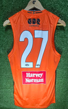 Load image into Gallery viewer, 2025 GWS Giants Away (Orange) Guernsey
