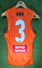 Load image into Gallery viewer, 2025 GWS Giants Away (Orange) Guernsey
