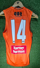 Load image into Gallery viewer, 2025 GWS Giants Away (Orange) Guernsey
