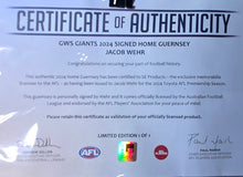 Load image into Gallery viewer, 2024 GWS Giants Guernseys (Signed w COA)
