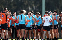 Load image into Gallery viewer, GWS Giants 2019 Blue Trainers
