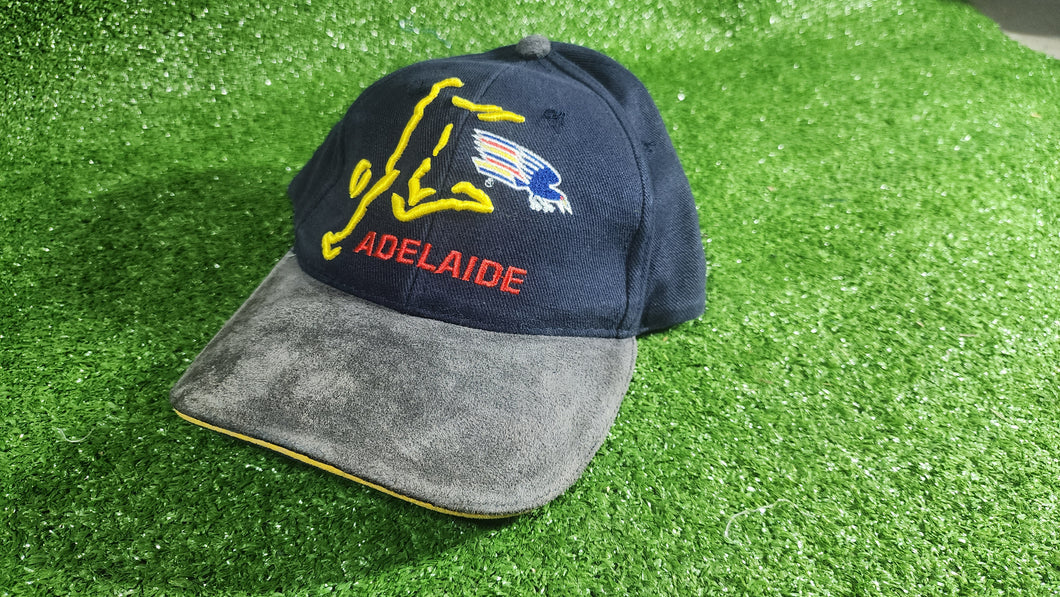 Adelaide Crows Hat (90's/Vintage Kicking man)