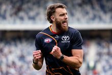 Load image into Gallery viewer, 2024 Adelaide Crows Warm Up shirt (Match day worn)
