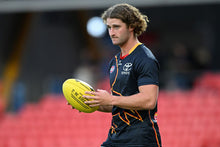 Load image into Gallery viewer, 2024 Adelaide Crows Warm Up shirt (Match day worn)
