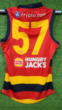 Load image into Gallery viewer, 2024 Adelaide Crows RED SANFL Guernseys (Short Sleeve)
