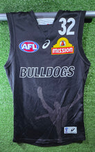 Load image into Gallery viewer, Western Bulldogs Training Guernsey (2020) - Blue &amp; Black (AFL)
