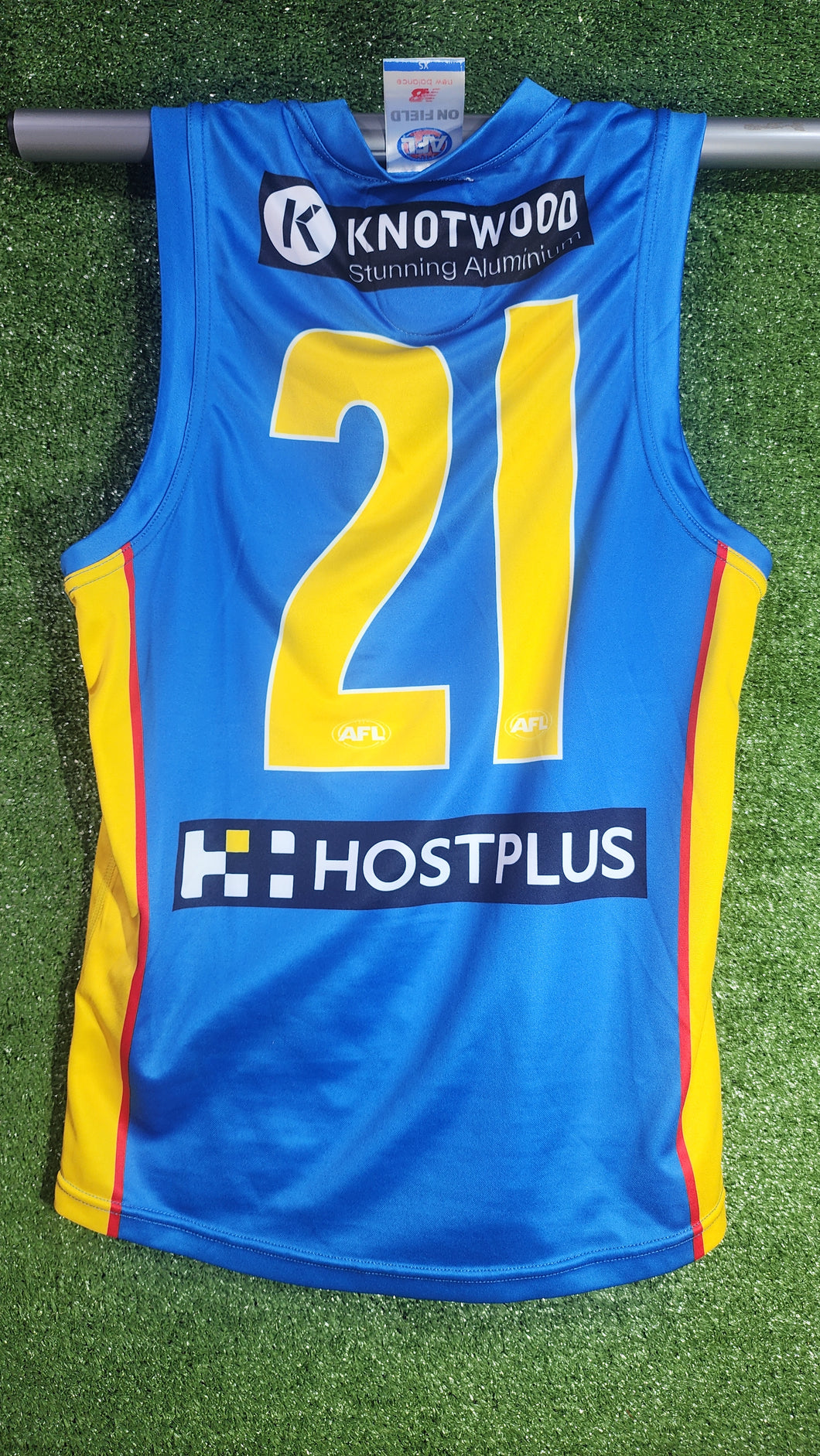 Gold Coast Suns 2024 Clash (Blue) Guernsey