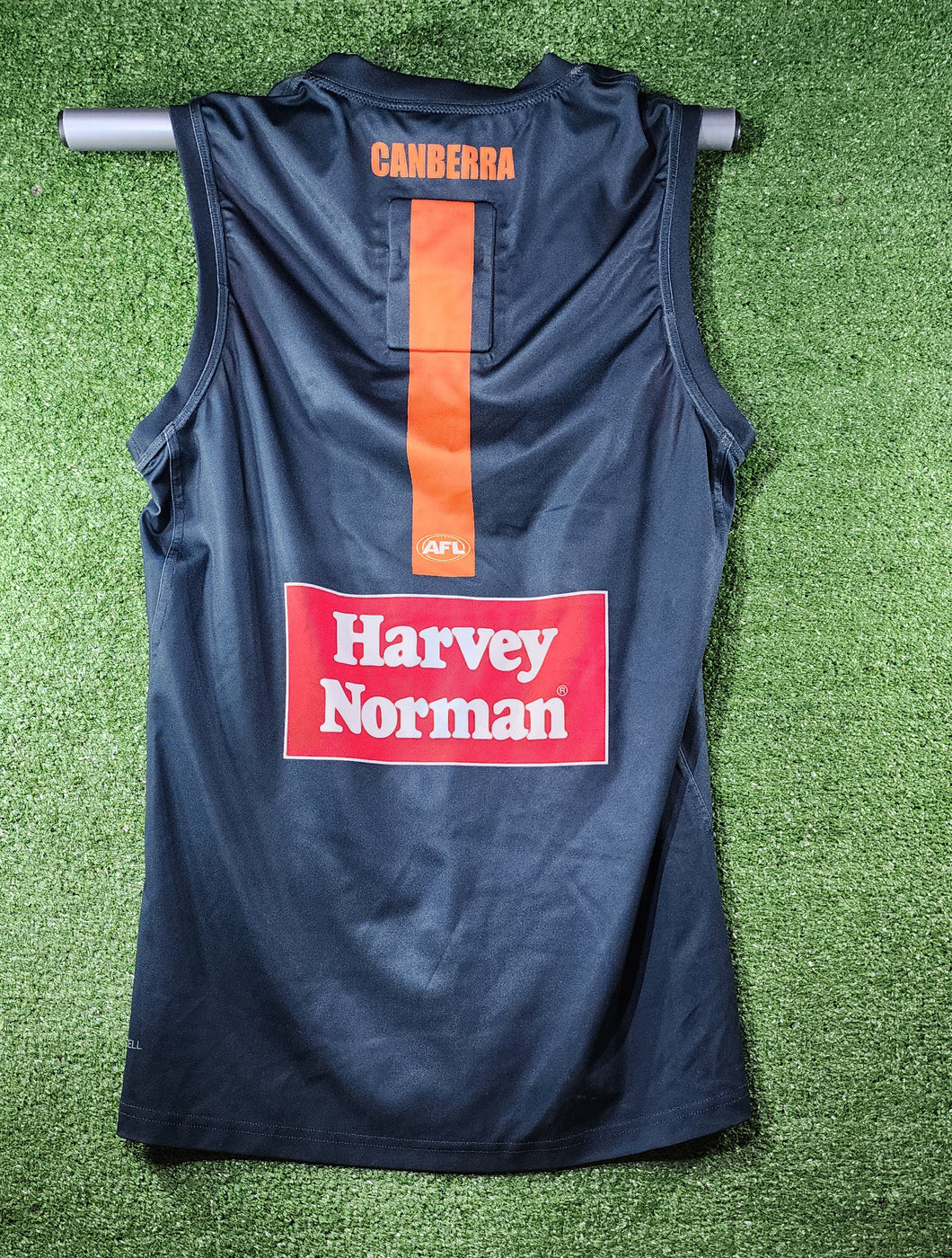 2023 GWS Giants Trainers (Short Sleeves) - Orange + Charcoal