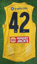 Load image into Gallery viewer, 2023 Adelaide Crows Training Worn Guernseys (YELLOW)
