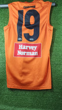 Load image into Gallery viewer, 2023 GWS Giants Trainers (Short Sleeves) - Orange + White
