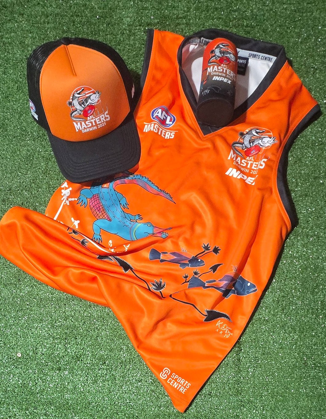 2025 AFL Masters Orange Guernsey