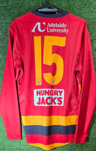 Load image into Gallery viewer, 2025 Adelaide Crows SANFL (RED Long Sleeve Guernsey)
