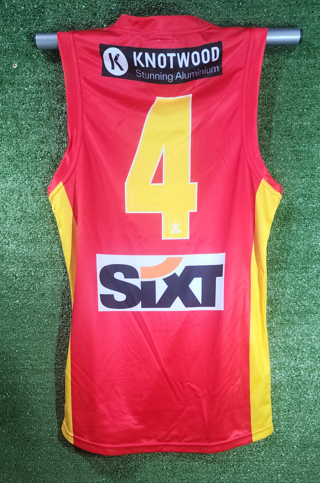 Gold Coast Suns 2023 VFL (RED) Home Guernsey