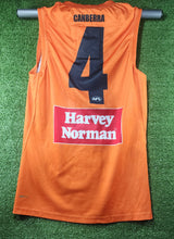 Load image into Gallery viewer, 2023 GWS Giants Trainers (Short Sleeves) - Orange + White
