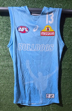 Load image into Gallery viewer, Western Bulldogs Training Guernsey (2020) - Blue &amp; Black (AFL)
