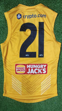 Load image into Gallery viewer, 2023 Adelaide Crows Training Worn Guernseys (YELLOW)
