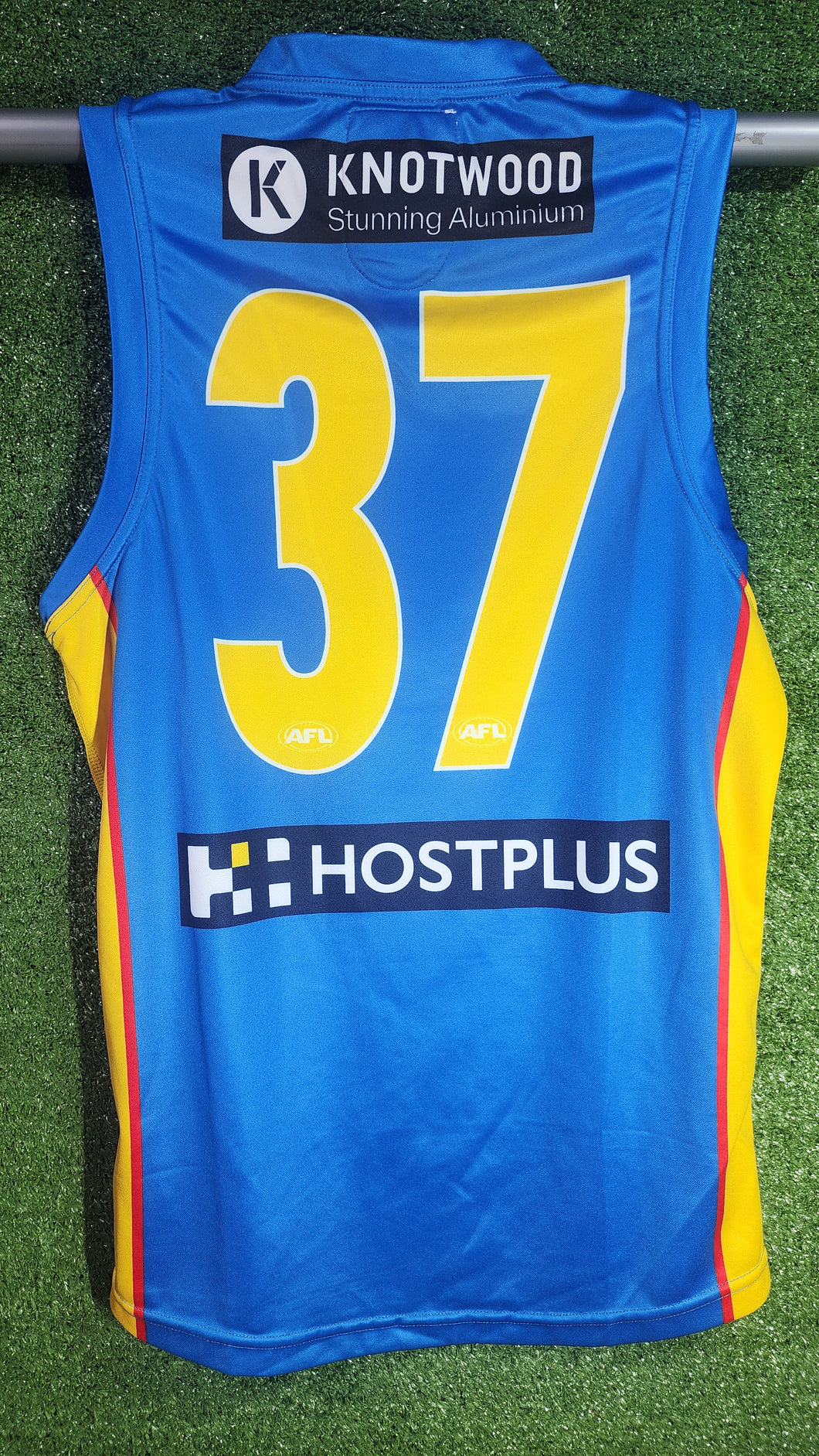 Gold Coast Suns 2024 Clash (Blue) Guernsey