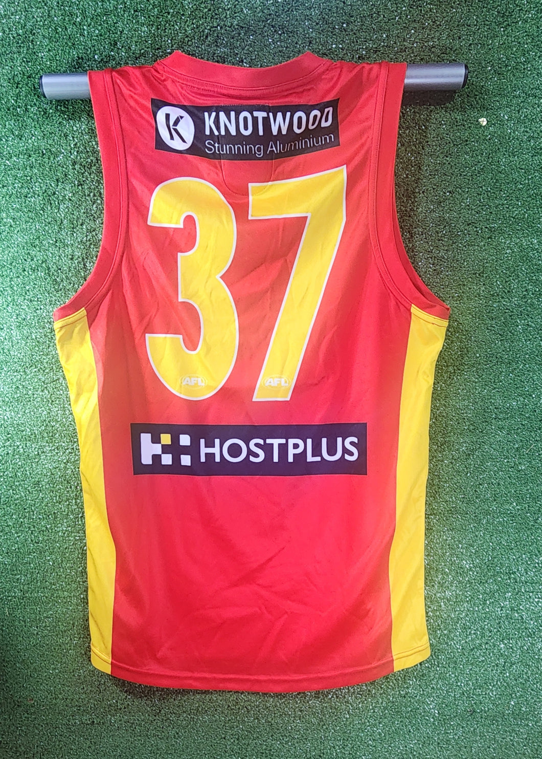 Gold Coast Suns 2023 Home Guernsey (SIXT on Front)
