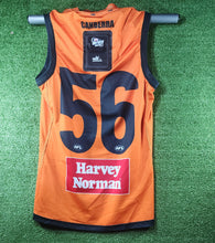 Load image into Gallery viewer, 2023 GWS Giants Trainers (Short Sleeves) - Orange + Charcoal
