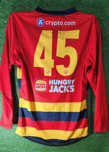 Load image into Gallery viewer, 2024 Adelaide Crows RED SANFL Guernseys (Long Sleeve)
